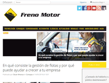 Tablet Screenshot of frenomotor.com